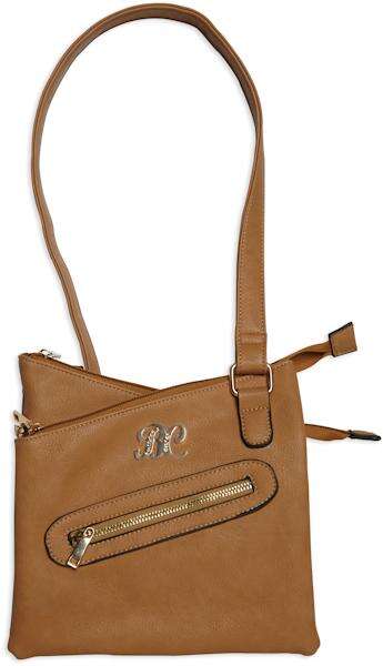  Bulldog Cases 9.5" x 9.5" x 1.5" BDOG BDP032      CROSS BODY PURSE HLSTR        TAN • Model: 9.5" x 9.5" x 1.5"